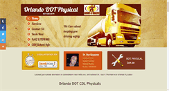 Desktop Screenshot of orlandodotphysical.com