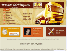 Tablet Screenshot of orlandodotphysical.com